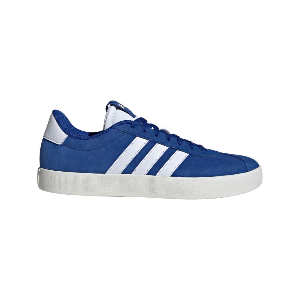 NWT Adidas VL Court 3.0 Suede Sneakers Team Royal Blue White, Men's Size 9.5 - Picture 2 of 7
